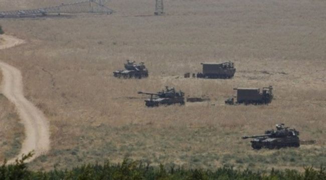 İsrail ordusu, Lübnan topraklarına ateş açtı