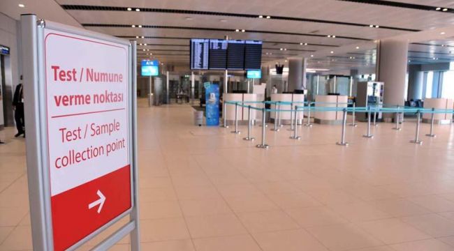 İstanbul Havalimanı'nda koronavirüs test merkezi kuruldu