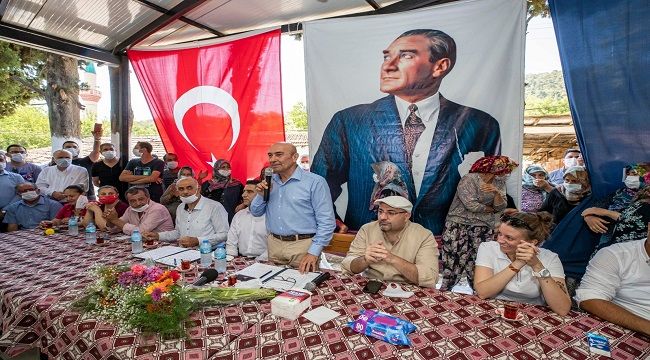 İZMİR BÜYÜKŞEHİR BELEDİYESİ'NDEN ÇİFTÇİYE DESTEK