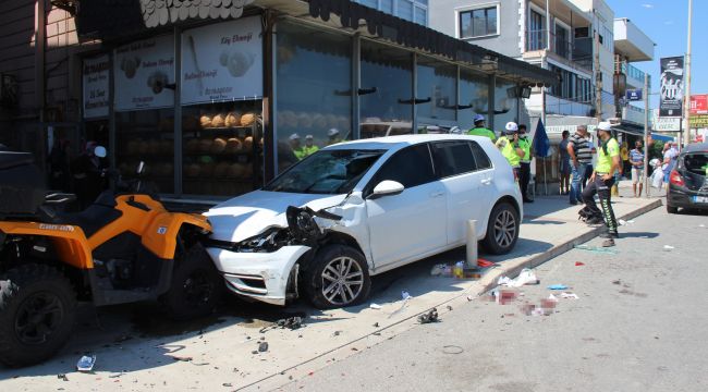 İzmir'de trafik kazası