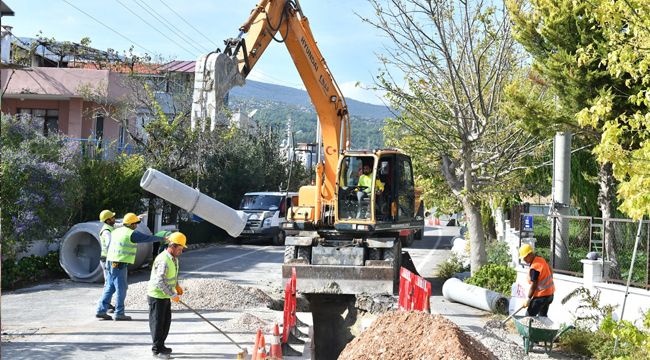 İZMİR’İN TURİZM BELDELERİNDE ALTYAPI ATAĞI