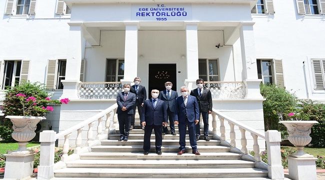 İZMİR VALİSİ KÖŞGER'DEN İADE-İ ZİYARET