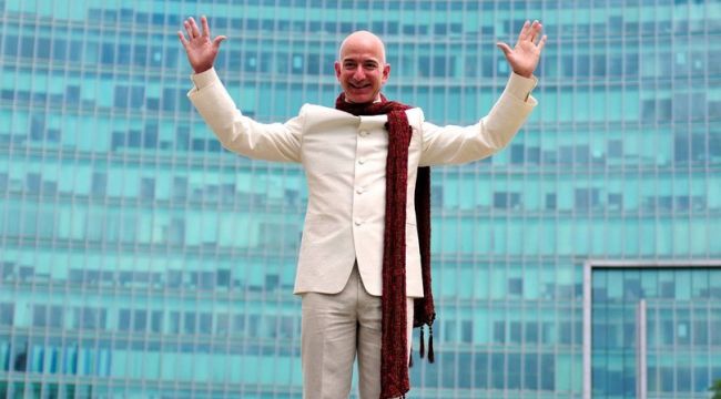 Jeff Bezos'un serveti 1 günde 13 milyar dolar arttı