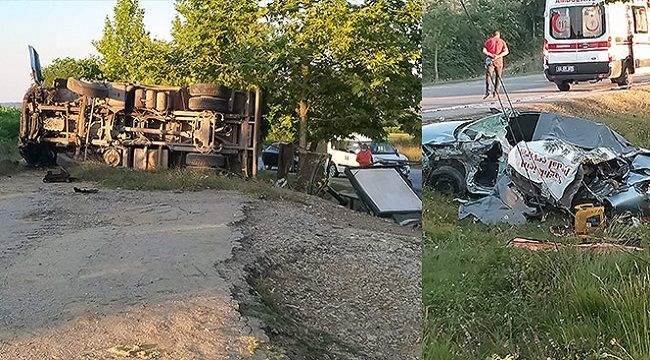 Kocaeli'de feci kaza