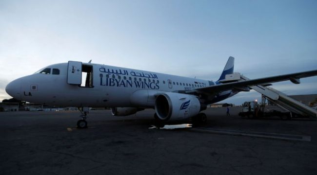 Libya'da askıya alınan uçuşlar Türkiye seferiyle başladı