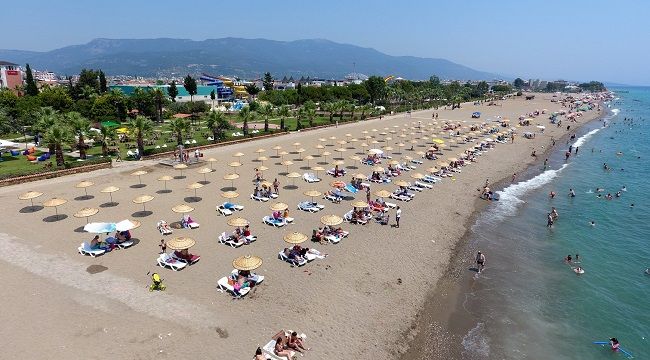 MENDERES SAHİLLERİ YENİ TESİSLERE KAVUŞTU