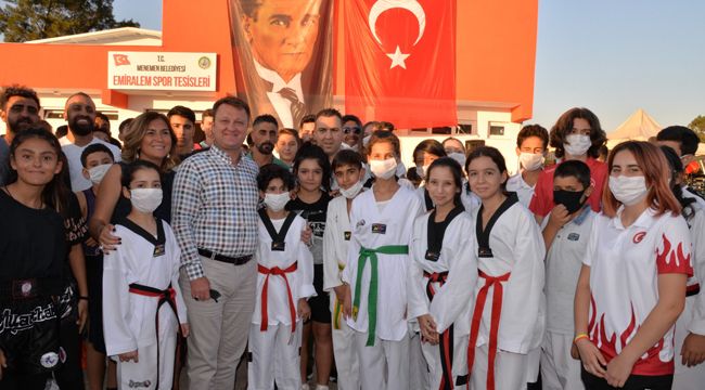 MENEMEN BELEDİYESİ’NDEN SPORA YATIRIM