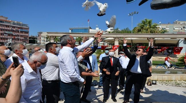 MENEMEN SREBRENİTSA ŞEHİTLERİNİ ANDI