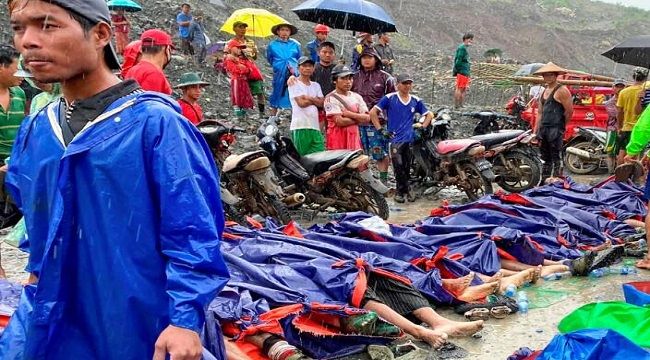 Myanmar'da maden faciası