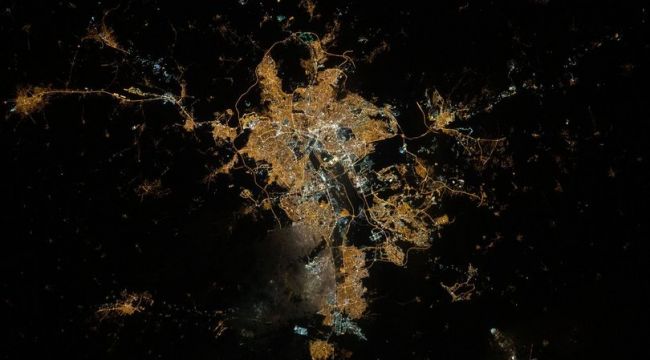 NASA bu notla uzaydan çekilmiş Ankara fotoğrafını paylaştı