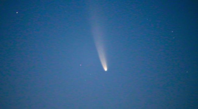 Neowise kuyruklu yıldız Türkiye'de görüntülendi!