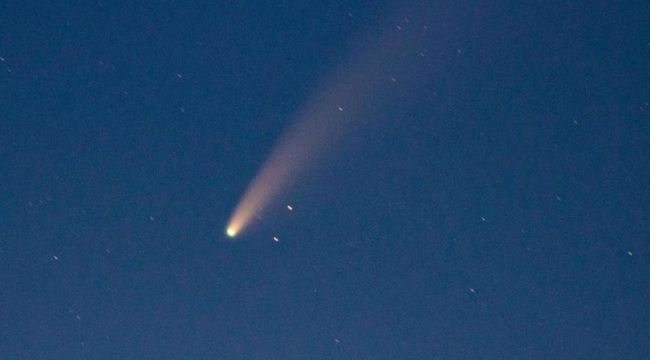 Neowise kuyruklu yıldızı Tekirdağ'da görüntülendi!