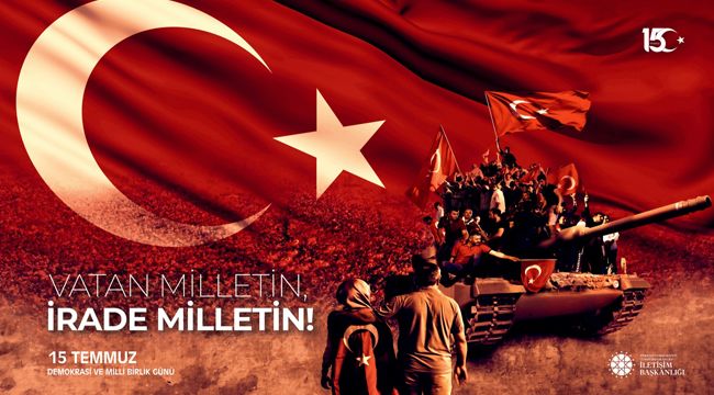 ÖDEMİŞ'TE 15 TEMMUZ  HAZIRLIKLARI TAMAMLANDI