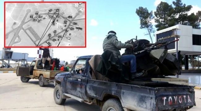 Rusya'nın Libya'daki askeri ekipmanları görüntülendi