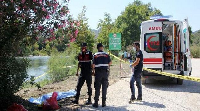 Serinlemek için girdiği ırmakta boğuldu