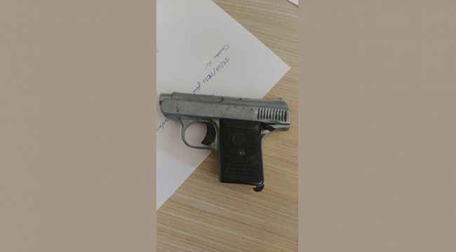 Silahla saksılara ateş etti, gözaltına alındı