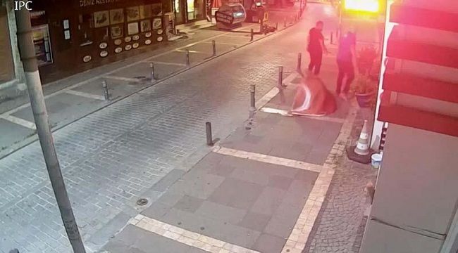 Şile'de Türk bayrağına saldıran kişi tutuklandı