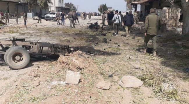 Suriye'de bombalı saldırı!