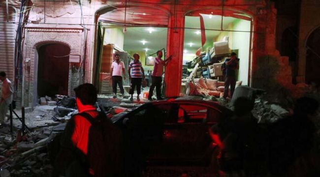 Suriye'nin kuzeyindeki Bab'da hava saldırısı