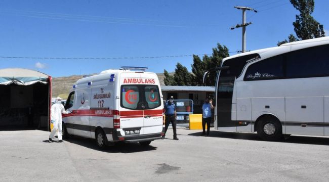 Testi pozitif çıkan yolcu, alarma geçirdi!