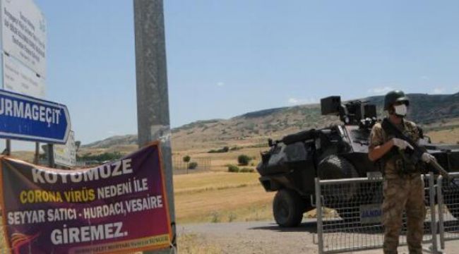 Tunceli'de günde 6 koronavirüs vakası çıktı