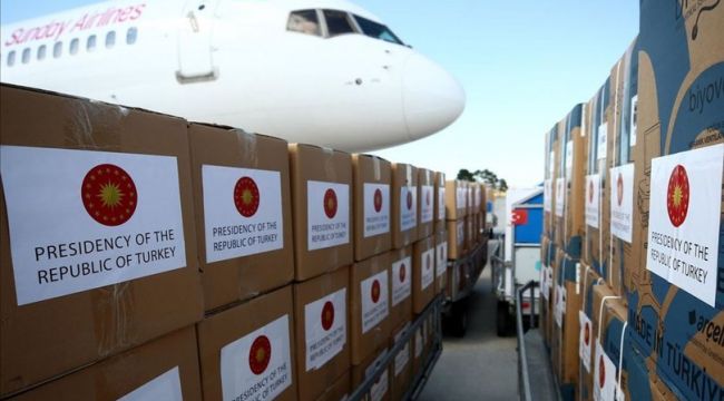 Türkiye'den Irak'a tıbbi malzeme yardımı
