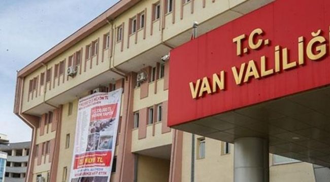 Van'da '15 günlük' yasaklama!