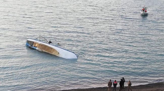 Van Gölü'nde alabora olan tekne ile ilgili gelişme