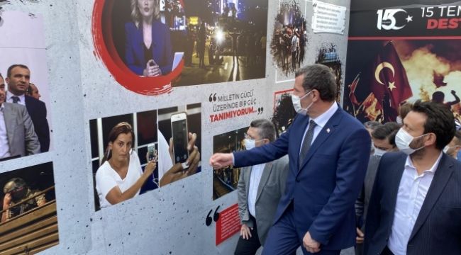 Zeytinburnu'nda 15 Temmuz fotoğraf sergisi açıldı