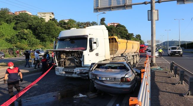 Zonguldak'ta feci kaza!