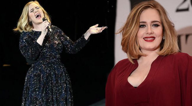 Adele tam 45 kilo verdi!