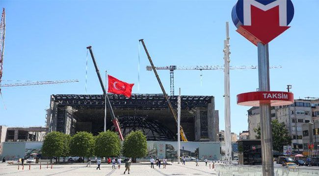 AKM inşaatının yüzde 57'si tamamlandı