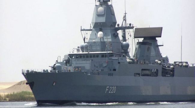 Almanya, Libya açıklarına firkateyn gönderdi!
