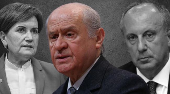 Bahçeli'den Muharrem İnce ve Akşener açıklaması