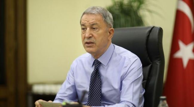 Bakan Akar'dan Doğu Akdeniz mesajı