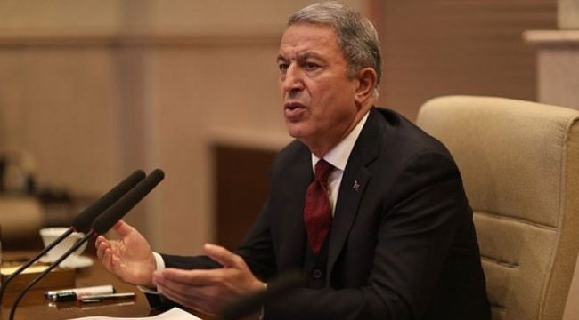 Bakanı Hulusi Akar'dan Yunanistan'a diyalog çağrısı