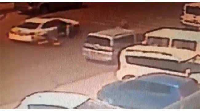 Bankadan çıkan vatandaş dehşeti yaşadı
