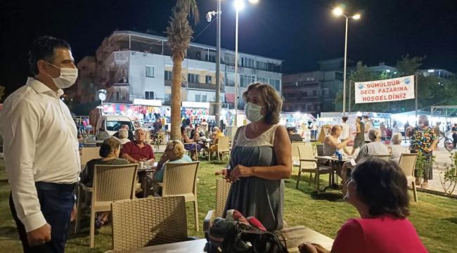 BAŞKAN KAYALAR’DAN GECE MESAİSİ