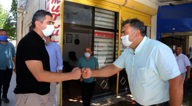 BAŞKAN KAYALAR’DAN MAHALLE ZİYARETLERİ