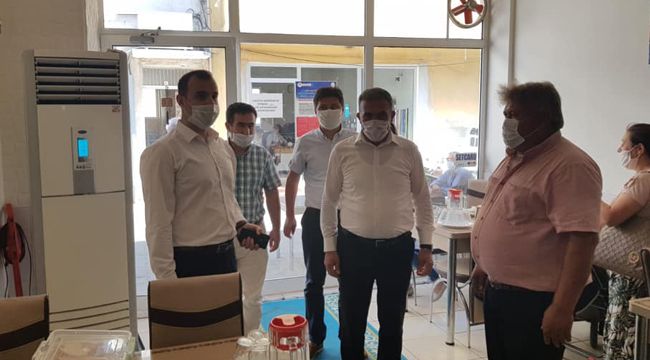 BEYDAĞ'DA KORONAVİRÜS DENETİMİ