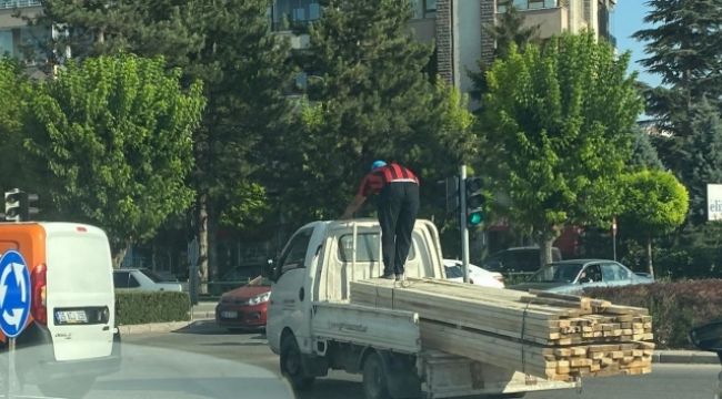 Böyle tehlikeli yolculuk görülmedi
