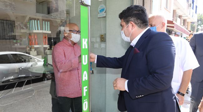 BUCA’DA ESNAFA COVİD – 19 DENETİMİ