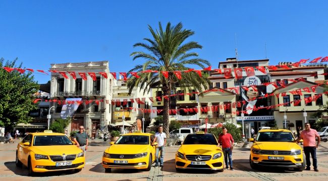 ÇEŞME'DE DE TAKSİ ÜCRETLERİNE ZAM