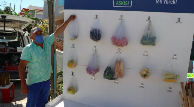  ÇEŞME’DEN “DAYANIŞMA ASKISI”