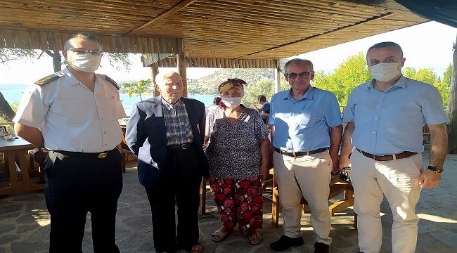ÇEŞME PROTOKOLÜNDEN BAYRAM ZİYARETİ