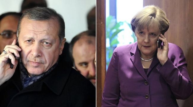 Erdoğan ile Merkel arasında kritik görüşme