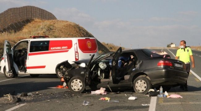 Erzincan'da feci kaza