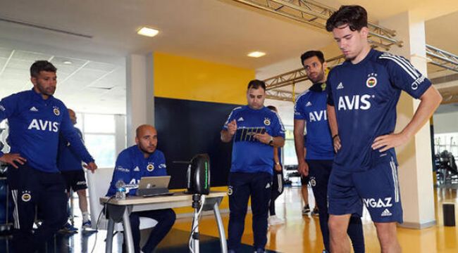 Fenerbahçeli futbolcular testten geçti
