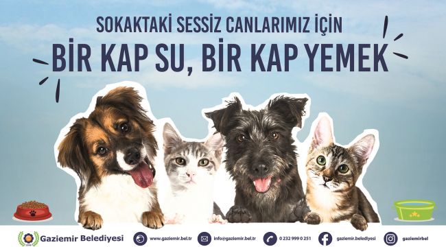 GAZİEMİR’DE CAN DOSTLARA ÖZEL KAMPANYA
