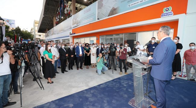 GAZİEMİR’DE “SOSYAL MARKET” AÇILDI